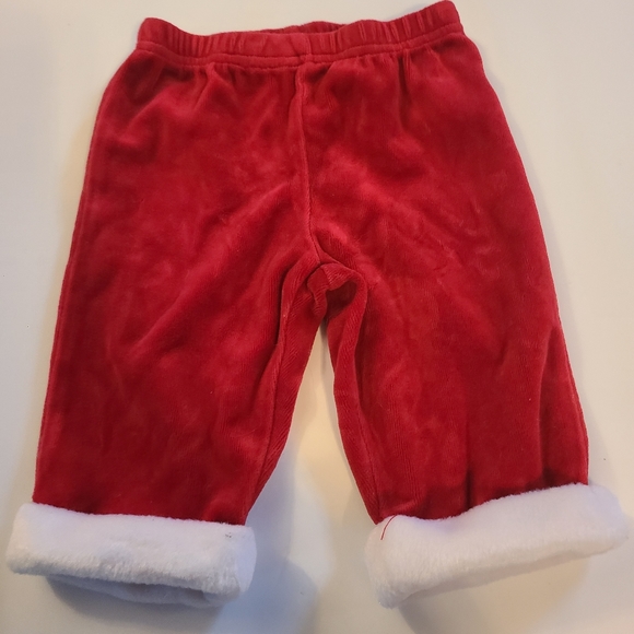Cherokee Baby Santa Pants 3 to 6 Months - Picture 1 of 3